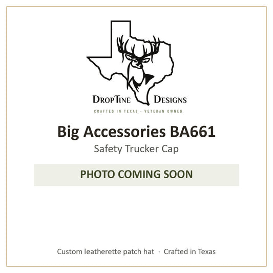 Photo coming soon: Big Accessories BA661 Safety Trucker Cap