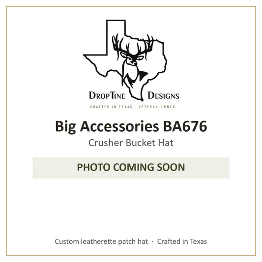 Photo coming soon: Big Accessories BA676 Crusher Bucket Hat