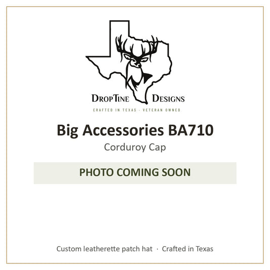Photo coming soon: Big Accessories BA710 Corduroy Cap