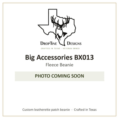 Photo coming soon: Big Accessories BX013 Fleece Beanie