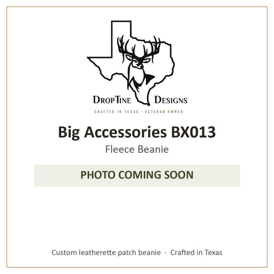Photo coming soon: Big Accessories BX013 Fleece Beanie