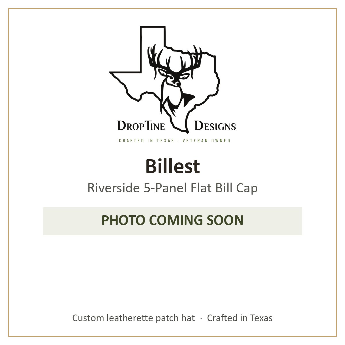 Photo coming soon: Billest Riverside 5-Panel Flat Bill Cap