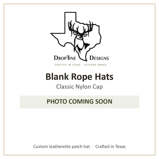 Photo coming soon: Blank Rope Hats Classic Nylon Cap