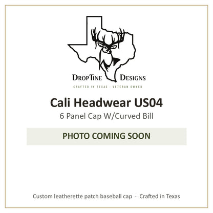 Photo coming soon: Cali Headwear US04 6 Panel Cap W/Curved Bill