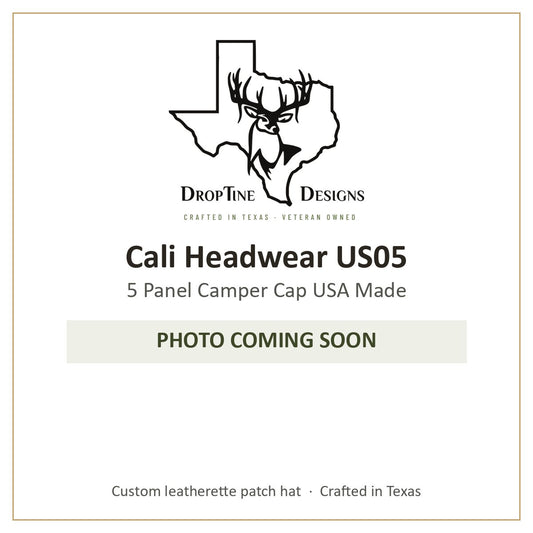 Photo coming soon: Cali Headwear US05 5 Panel Camper Cap USA Made