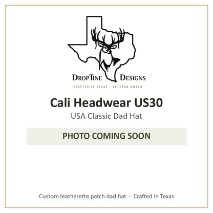 Photo coming soon: Cali Headwear US30 USA Classic Dad Hat