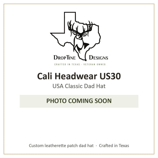 Photo coming soon: Cali Headwear US30 USA Classic Dad Hat