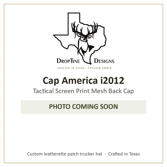 Photo coming soon: Cap America i2012 Tactical Screen Print Mesh Back Cap