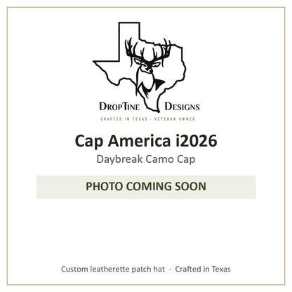Photo coming soon: Cap America i2026 Daybreak Camo Cap