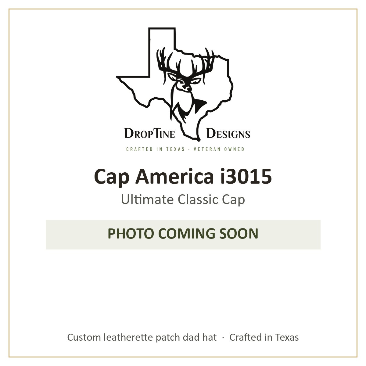 Photo coming soon: Cap America i3015 Ultimate Classic Cap