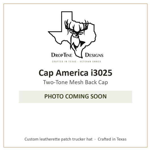 Photo coming soon: Cap America i3025 Two-Tone Mesh Back Cap