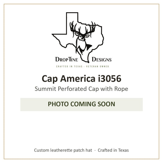 Photo coming soon: Cap America i3056 Summit Perforated Cap with Rope