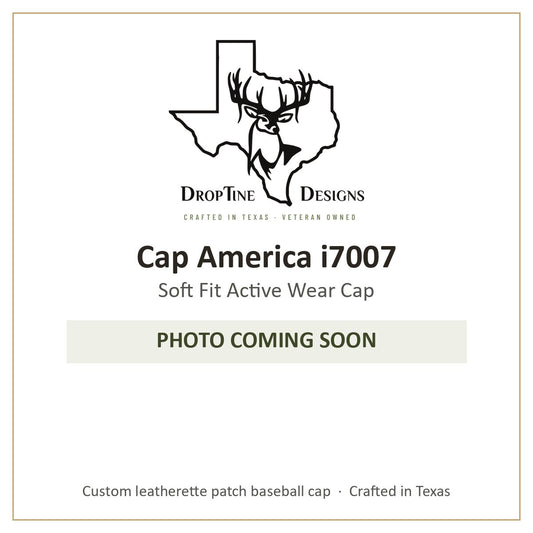 Photo coming soon: Cap America i7007 Soft Fit Active Wear Cap