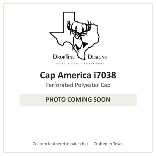 Photo coming soon: Cap America i7038 Perforated Polyester Cap