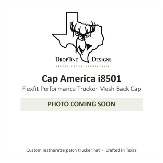 Photo coming soon: Cap America i8501 Flexfit Performance Trucker Mesh Back Cap