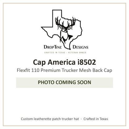 Photo coming soon: Cap America i8502 Flexfit 110 Premium Trucker Mesh Back Cap