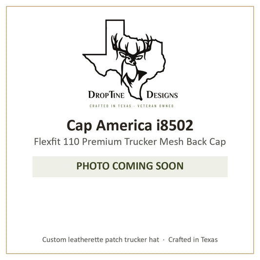 Photo coming soon: Cap America i8502 Flexfit 110 Premium Trucker Mesh Back Cap