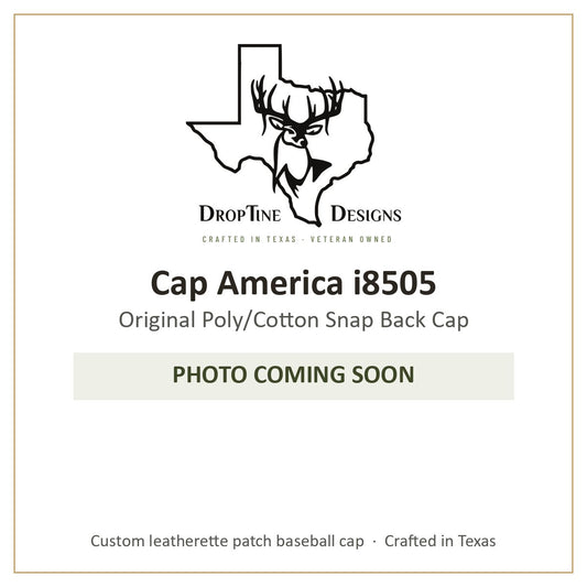 Photo coming soon: Cap America i8505 Original Poly/Cotton Snap Back Cap