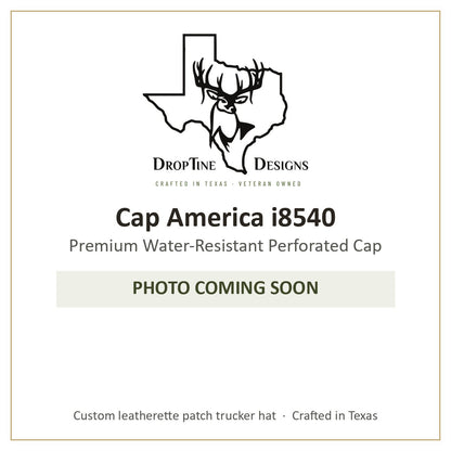 Photo coming soon: Cap America i8540 Premium Water-Resistant Perforated Cap