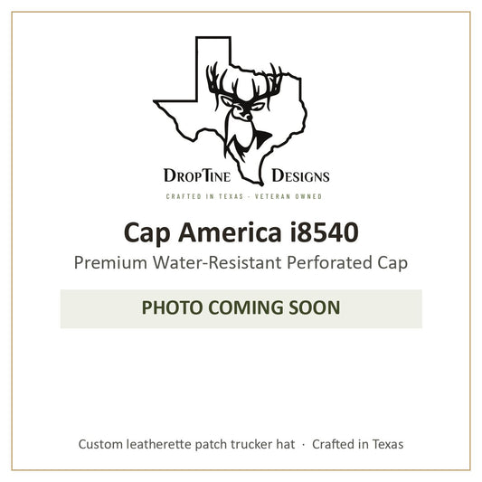 Photo coming soon: Cap America i8540 Premium Water-Resistant Perforated Cap
