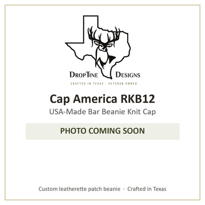 Photo coming soon: Cap America RKB12 USA-Made Bar Beanie Knit Cap