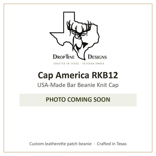 Photo coming soon: Cap America RKB12 USA-Made Bar Beanie Knit Cap