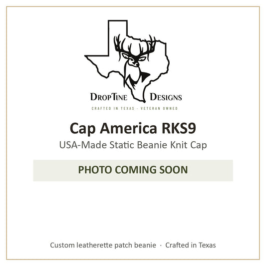 Photo coming soon: Cap America RKS9 USA-Made Static Beanie Knit Cap