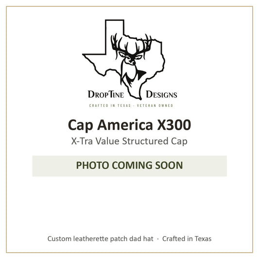 Photo coming soon: Cap America X300 X-Tra Value Structured Cap