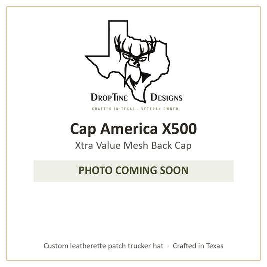 Photo coming soon: Cap America X500 Xtra Value Mesh Back Cap