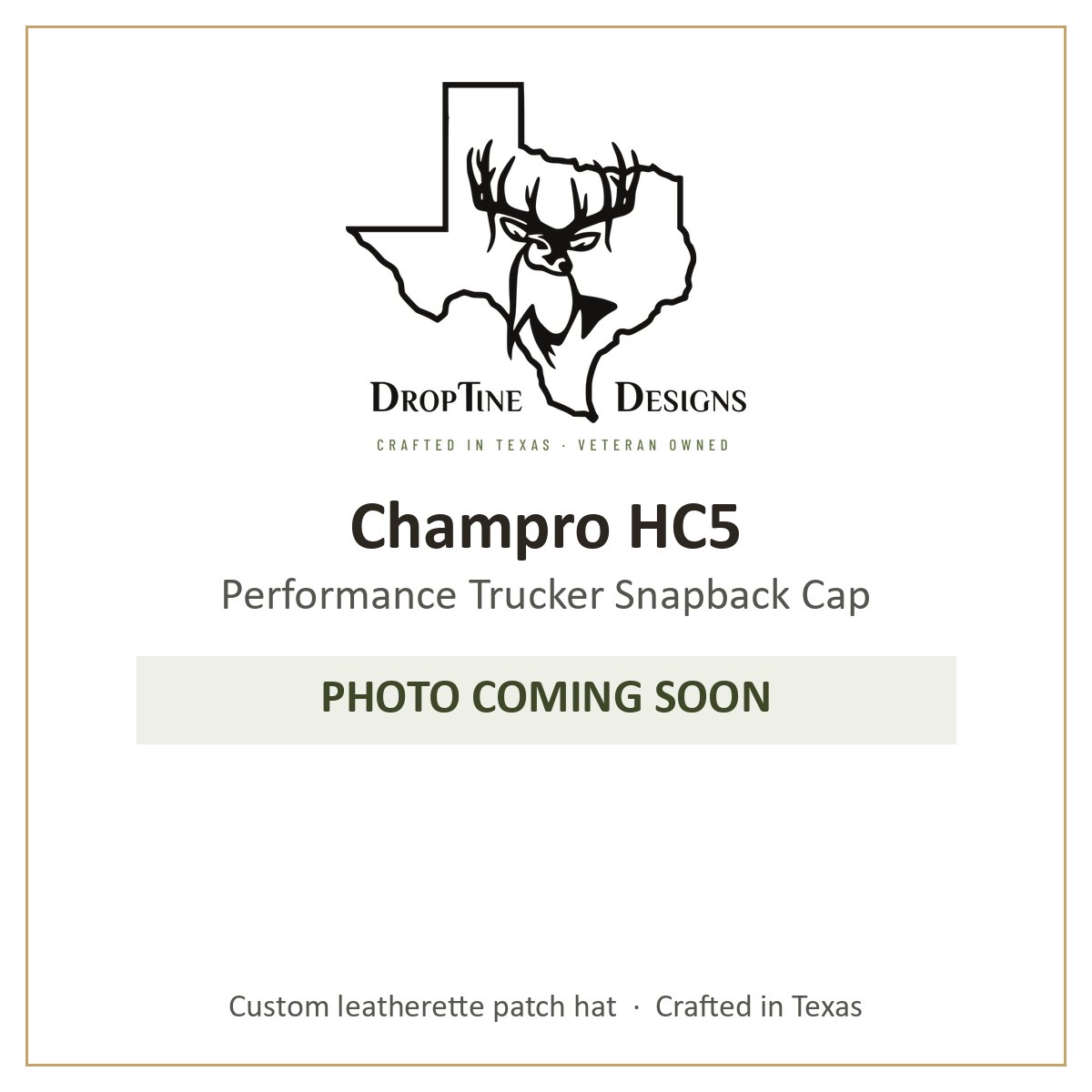 Photo coming soon: Champro HC5 Performance Trucker Snapback Cap