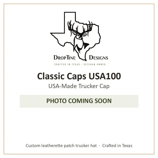 Photo coming soon: Classic Caps USA100 USA-Made Trucker Cap