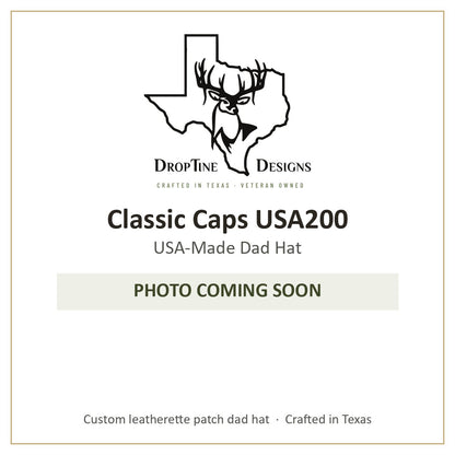 Photo coming soon: Classic Caps USA200 USA-Made Dad Hat