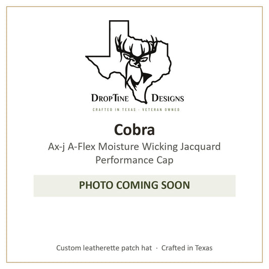 Photo coming soon: Cobra Ax-j A-Flex Moisture Wicking Jacquard Performance Cap