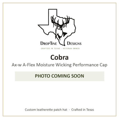 Photo coming soon: Cobra Ax-w A-Flex Moisture Wicking Performance Cap
