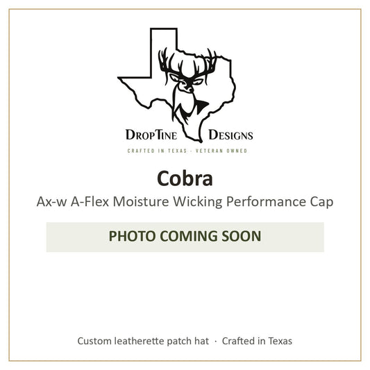 Photo coming soon: Cobra Ax-w A-Flex Moisture Wicking Performance Cap