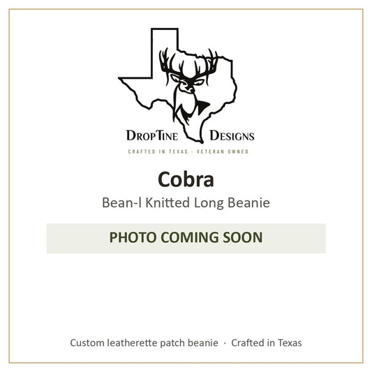 Photo coming soon: Cobra Bean-l Knitted Long Beanie