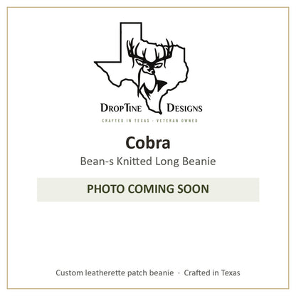 Photo coming soon: Cobra Bean-s Knitted Long Beanie