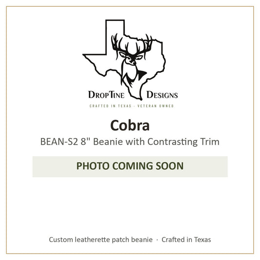 Photo coming soon: Cobra BEAN-S2 8" Beanie with Contrasting Trim
