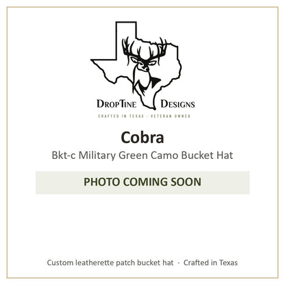 Photo coming soon: Cobra Bkt-c Military Green Camo Bucket Hat