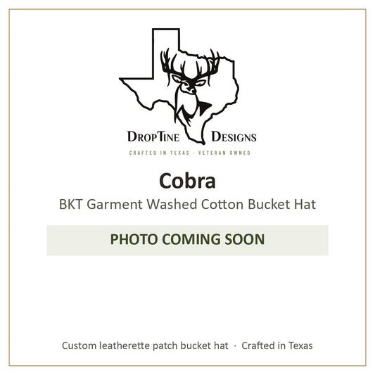 Photo coming soon: Cobra BKT Garment Washed Cotton Bucket Hat