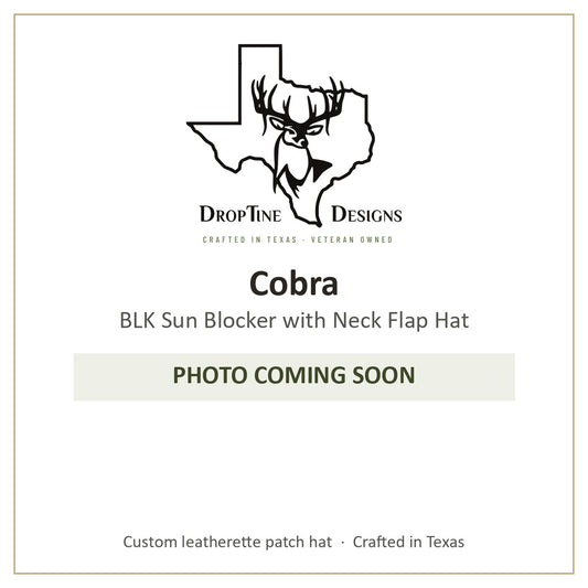 Photo coming soon: Cobra BLK Sun Blocker with Neck Flap Hat
