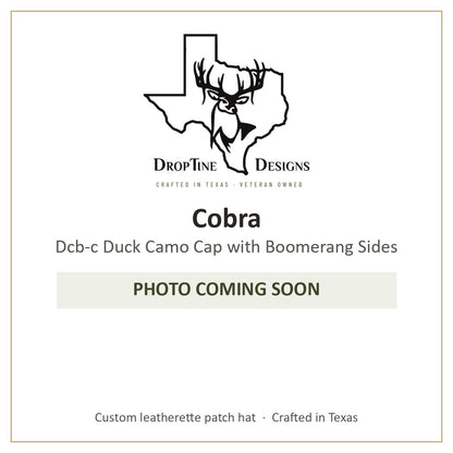 Photo coming soon: Cobra Dcb-c Duck Camo Cap with Boomerang Sides