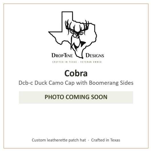 Photo coming soon: Cobra Dcb-c Duck Camo Cap with Boomerang Sides