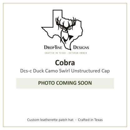 Photo coming soon: Cobra Dcs-c Duck Camo Swirl Unstructured Cap