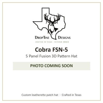 Photo coming soon: Cobra FSN-5 5 Panel Fusion 3D Pattern Hat