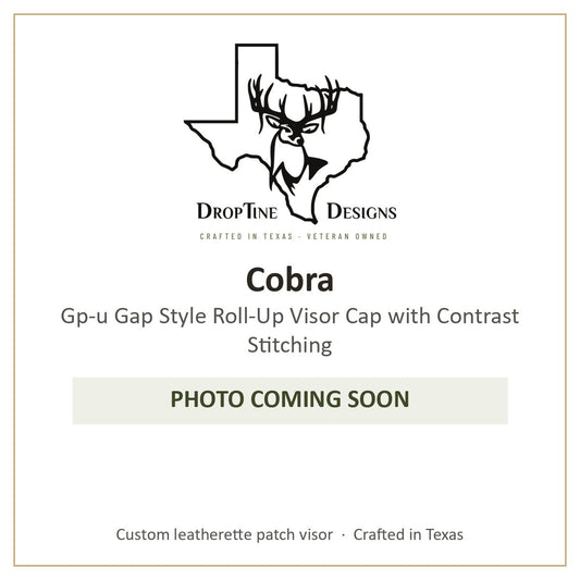 Photo coming soon: Cobra Gp-u Gap Style Roll-Up Visor Cap with Contrast Stitching