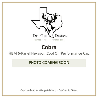 Photo coming soon: Cobra HBM 6-Panel Hexagon Cool Off Performance Cap