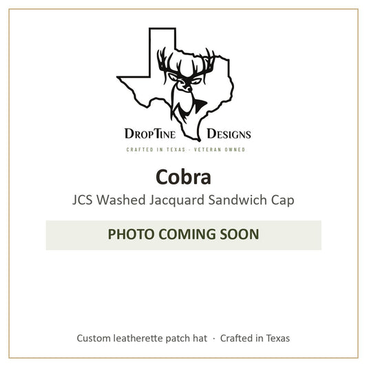 Photo coming soon: Cobra JCS Washed Jacquard Sandwich Cap
