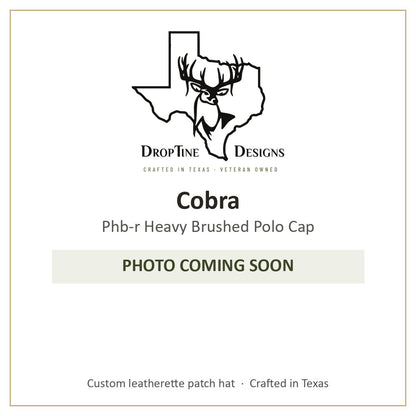 Photo coming soon: Cobra Phb-r Heavy Brushed Polo Cap