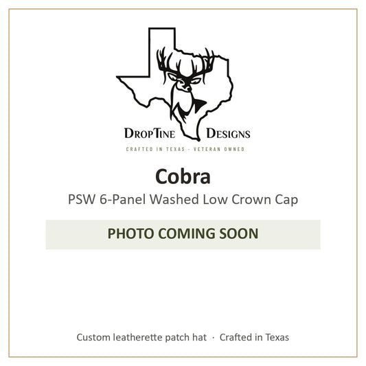 Photo coming soon: Cobra PSW 6-Panel Washed Low Crown Cap